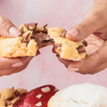 Galleta tipo New York Nutella