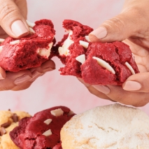 Galleta tipo New York Red Velvet